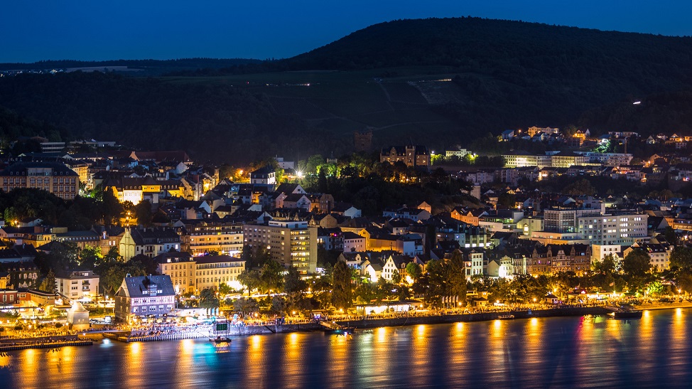 Eine romantische Schifffahrt am Abend (Copyright Rüdesheim Tourist AG)